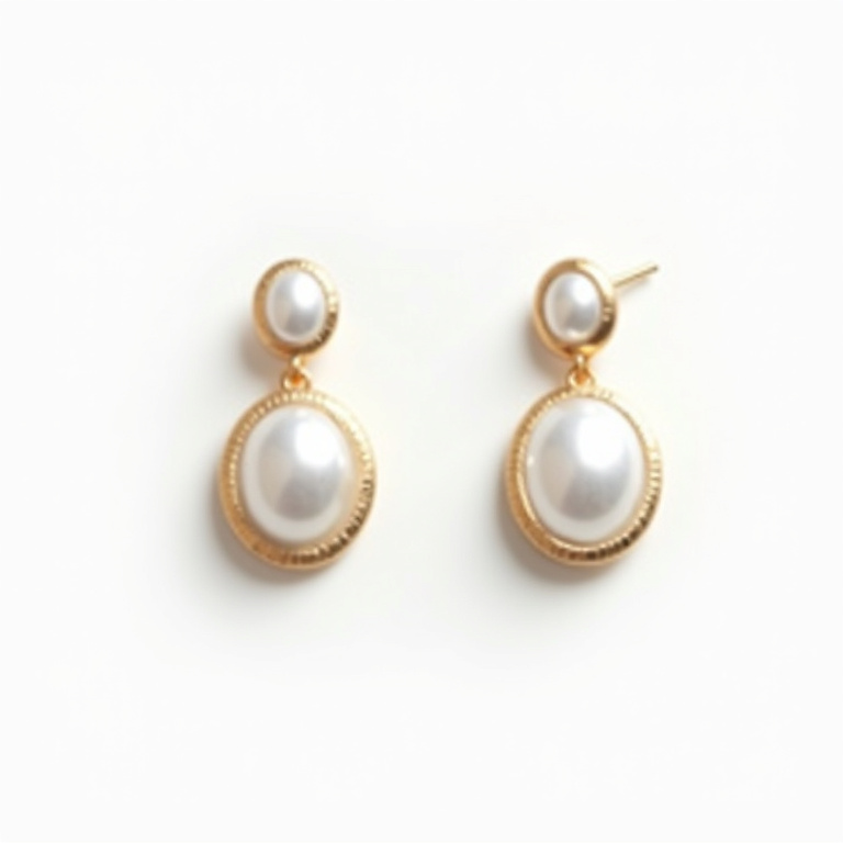 Boucles d'oreilles carrées inspiration ZA